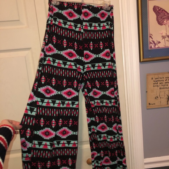 Aztec Patterned Hippie Pants - Picture 1 of 4
